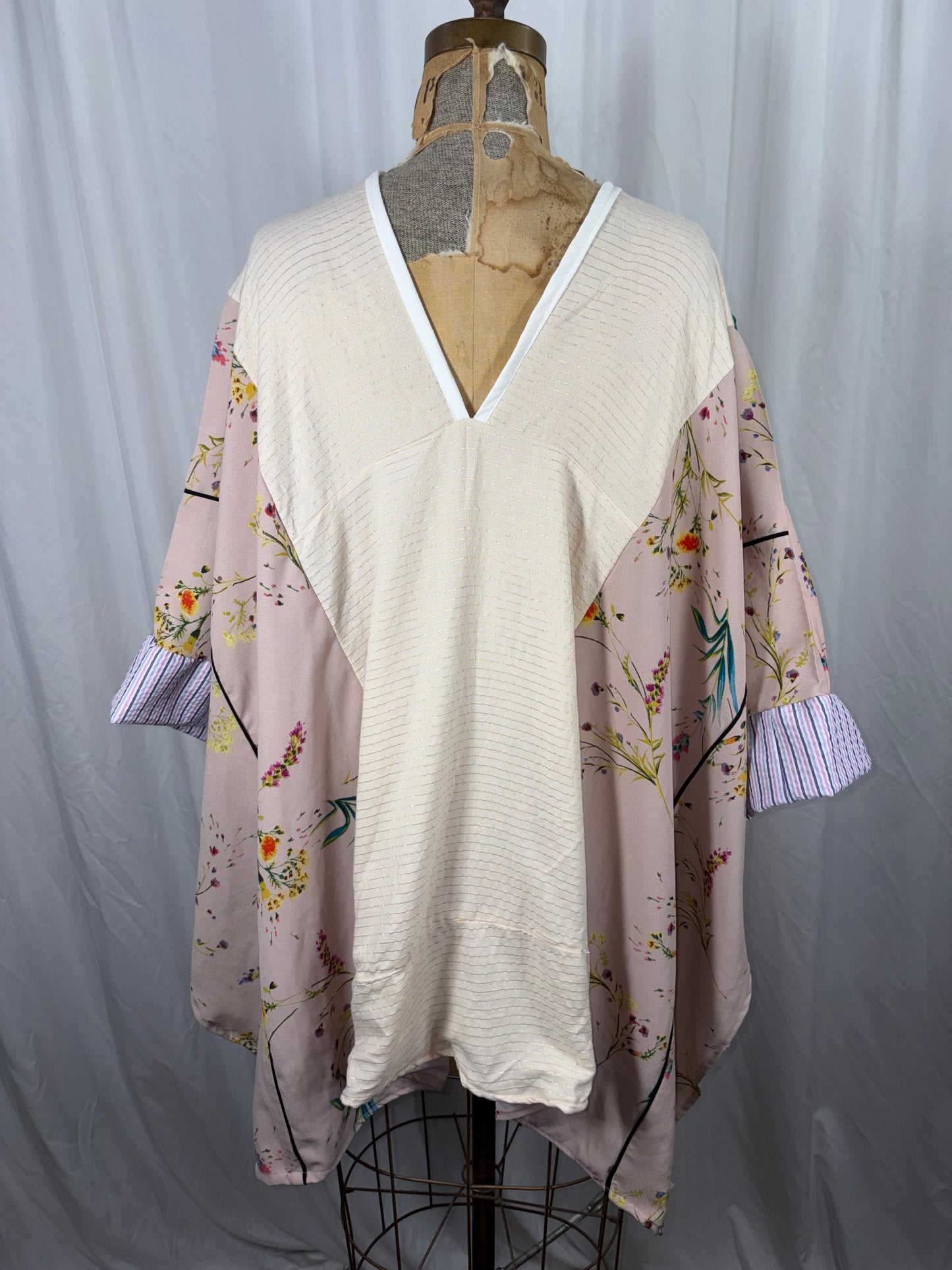 Albertine Kimono/Blouse, Fits XS to 4X