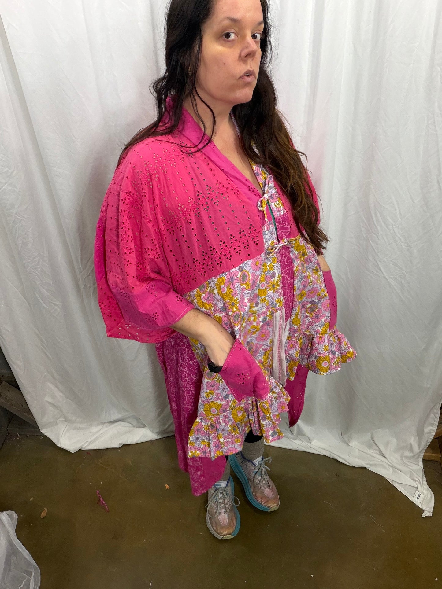 Foxglove Maxi-Top/Kimono Fits XS to 3X