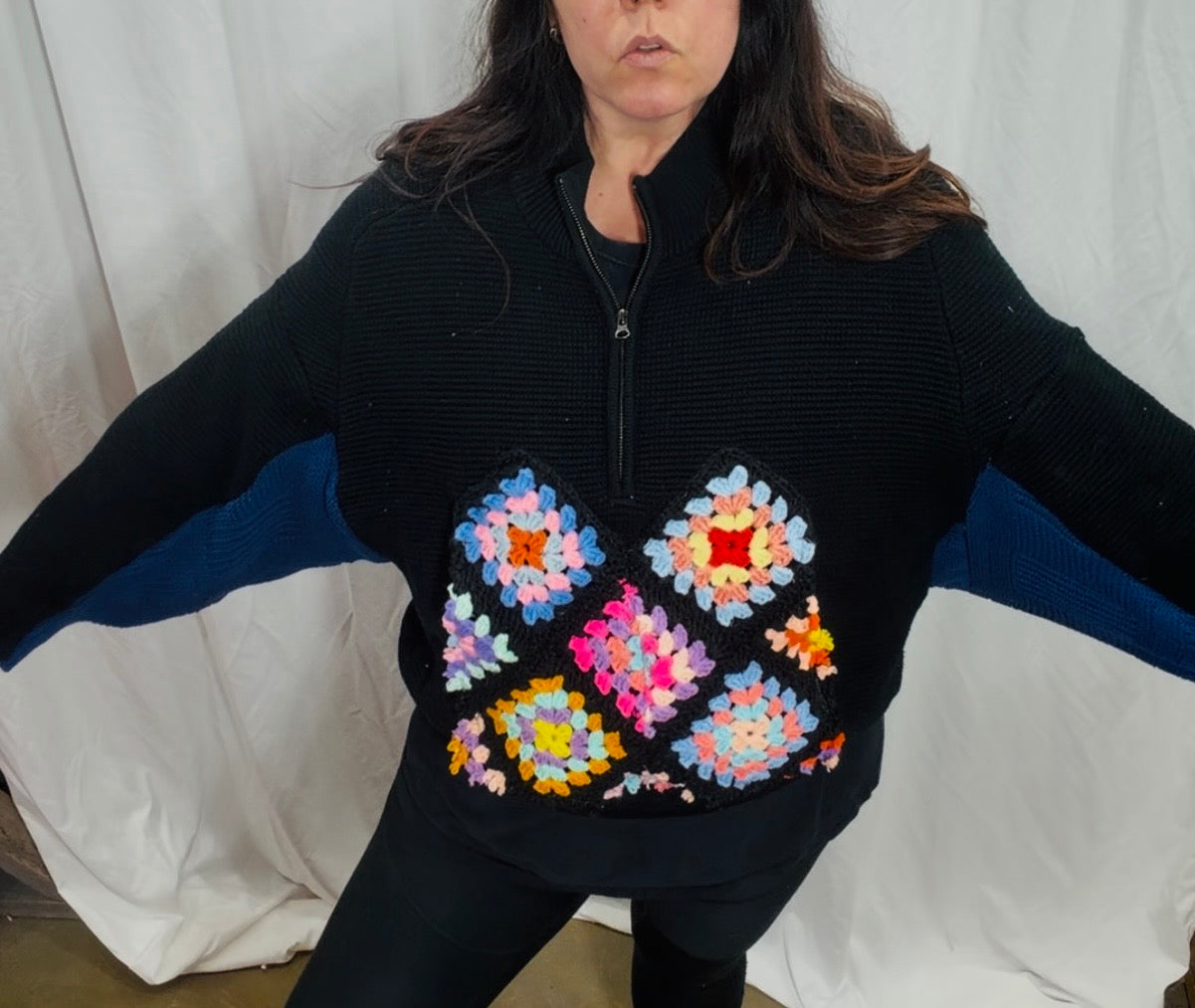 Phlox Pullover Fits XS to M/L