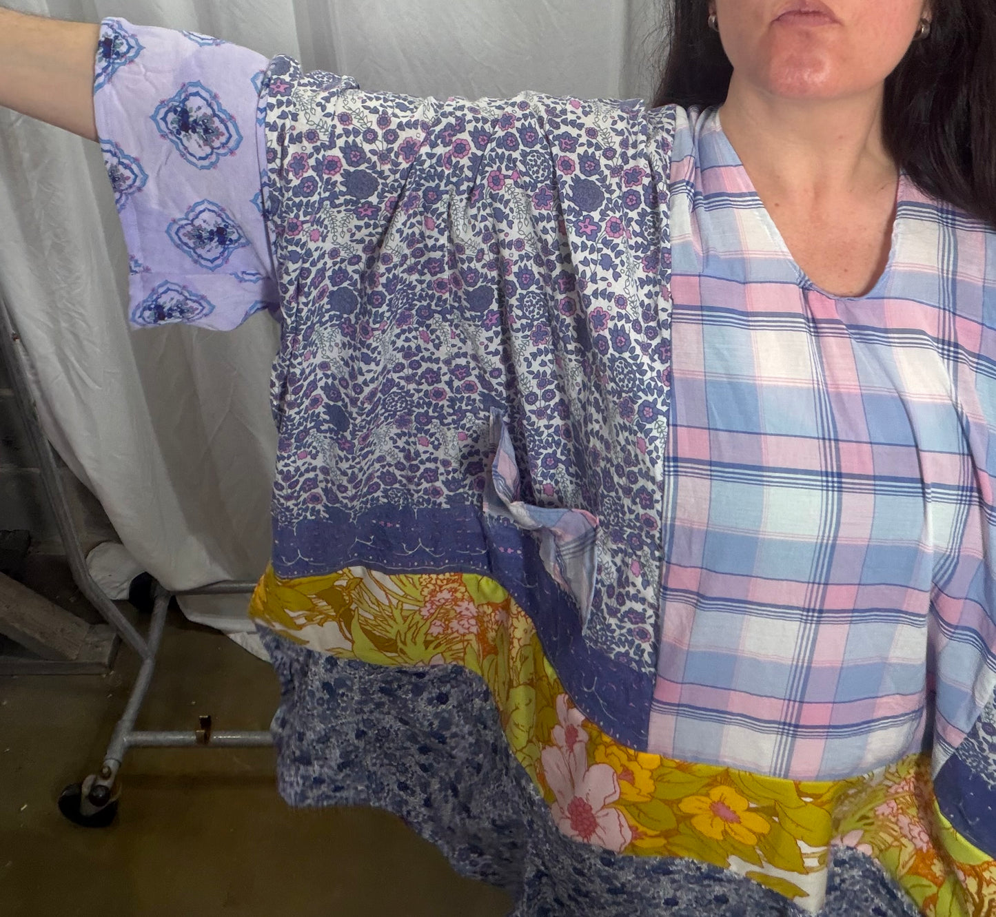 Free Size Camelia Poncho
