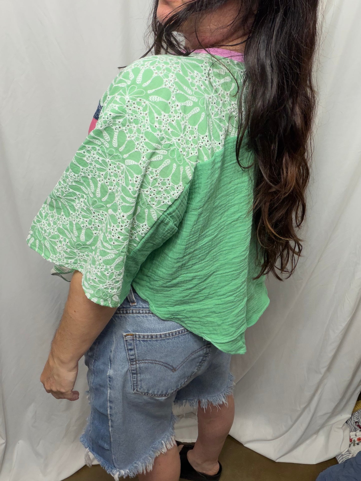 Mimosa Blouse, Fits XS to XL