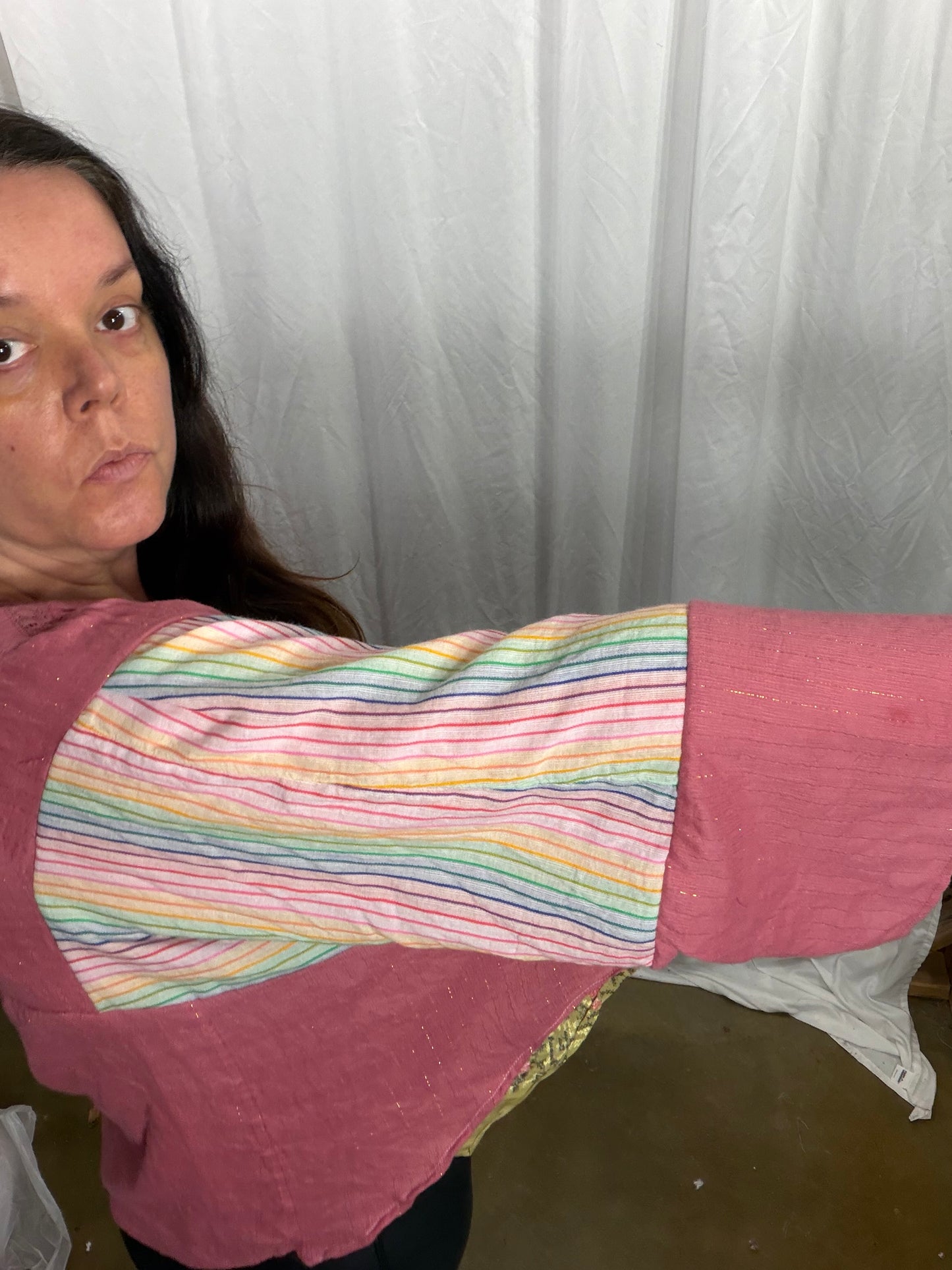 7. Foxglove Blouse Fits XS to 3X