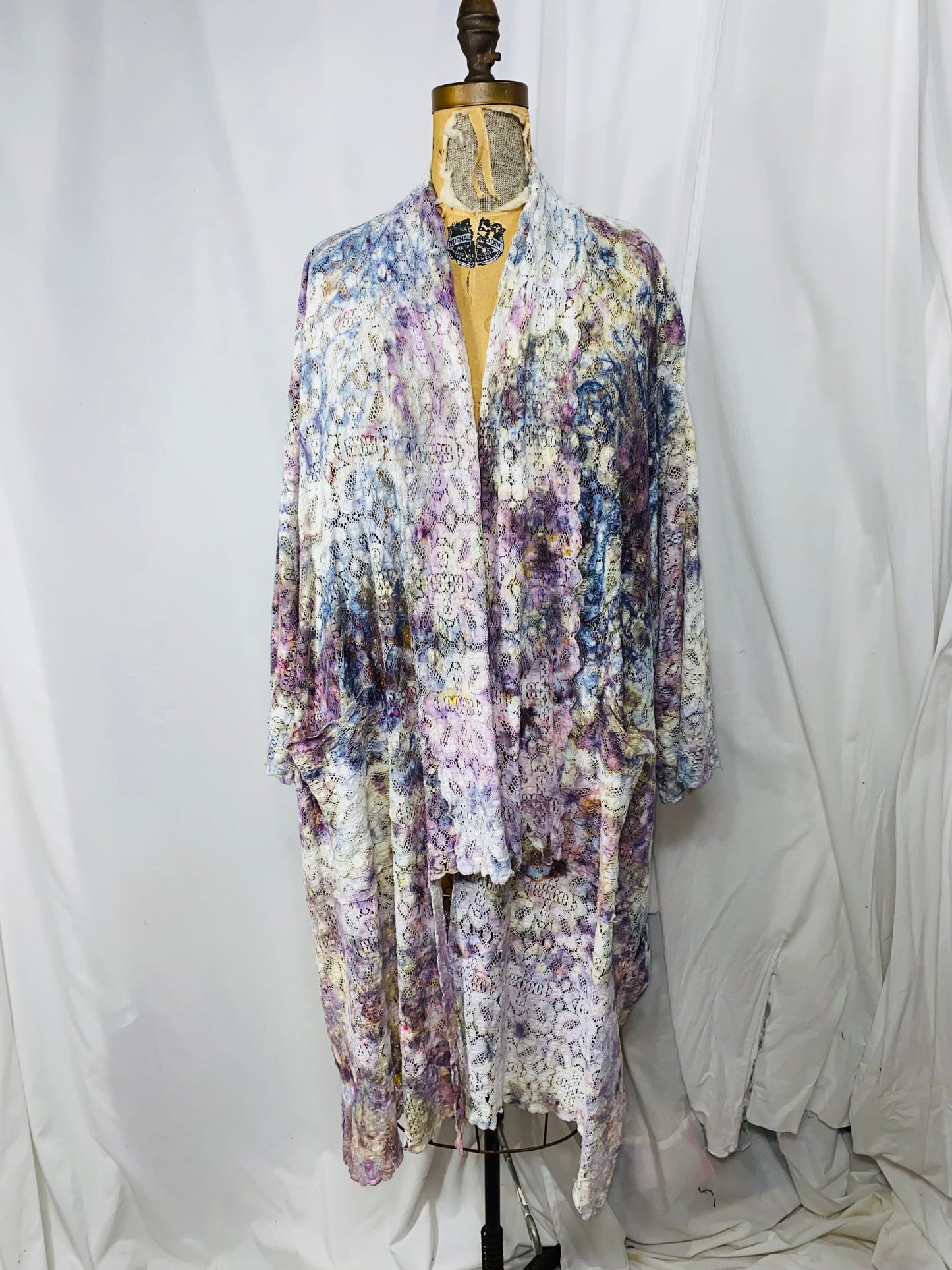 Free Size Violet Kimono
