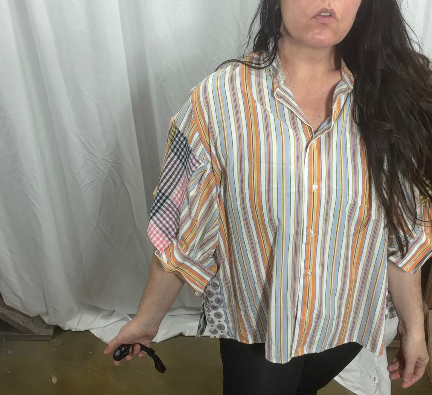 Camelia Kimono Blouse, fits XS to 2X