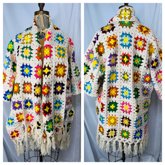 M-L-XL+ Starboard Crochet Coat