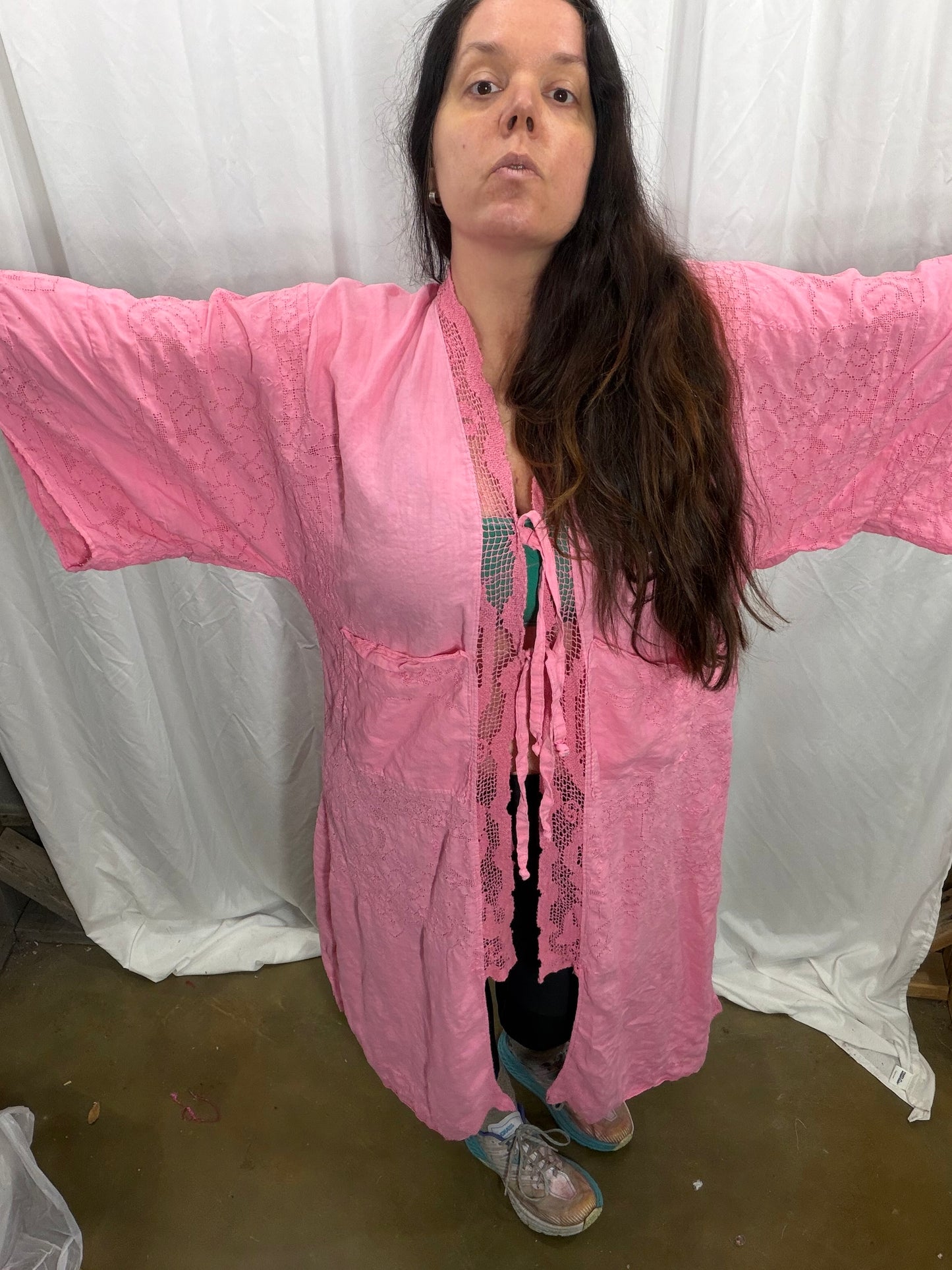 4. Foxglove Maxi-Top/Kimono Fits XS to M/L when closed