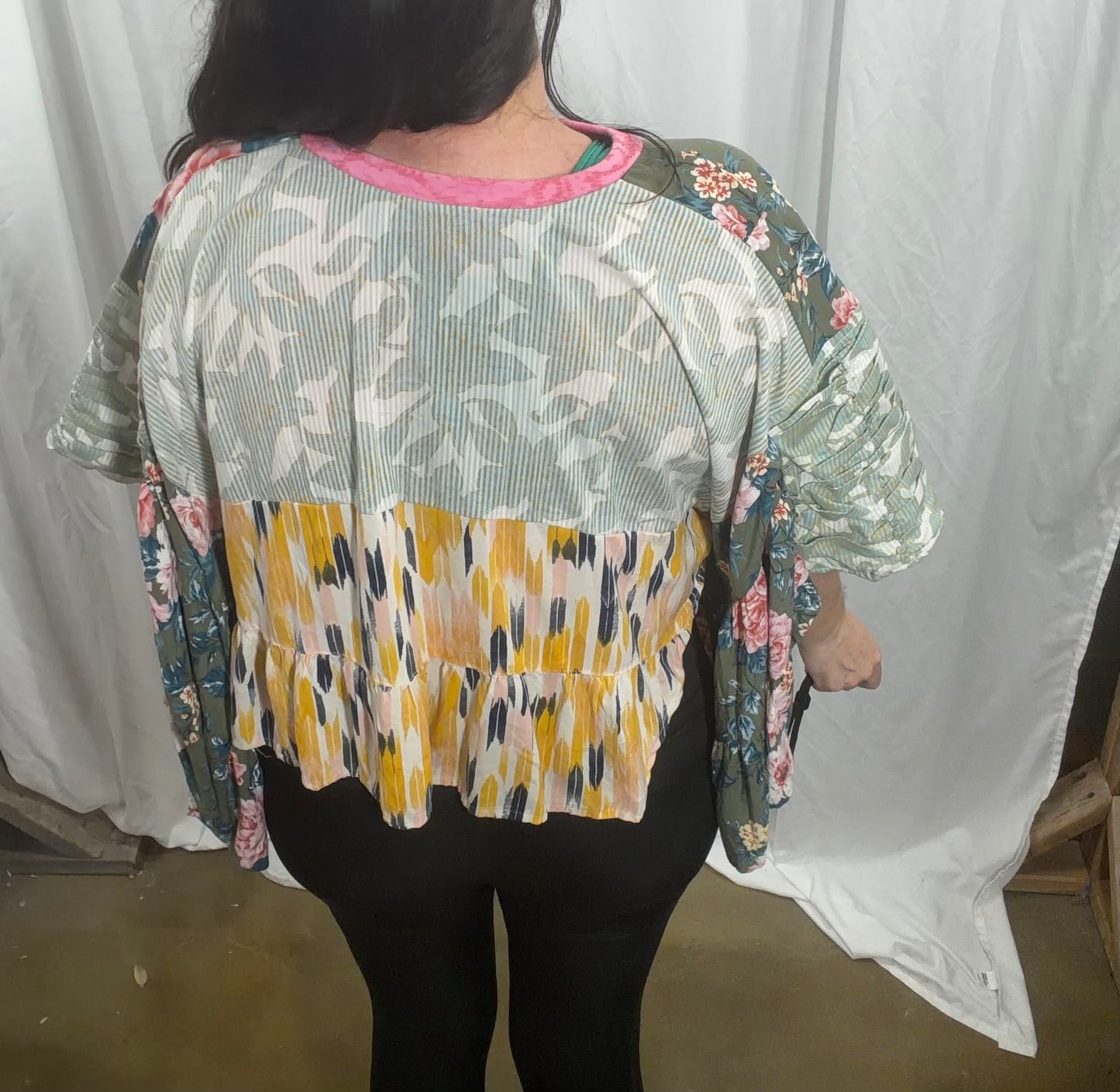 Camelia Blouse fits XS to XL