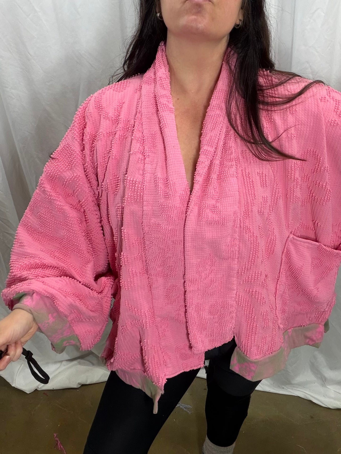 14. Foxglove Kimono Jacket Fits XS to 4X