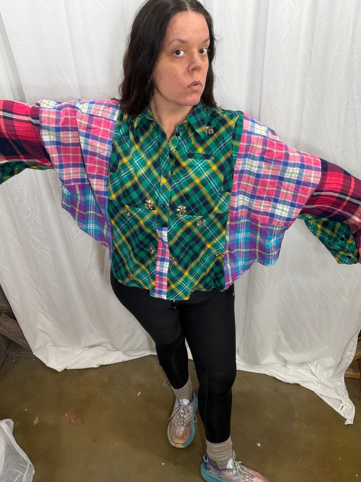 12. Foxglove Blouse Fits XS to 3X