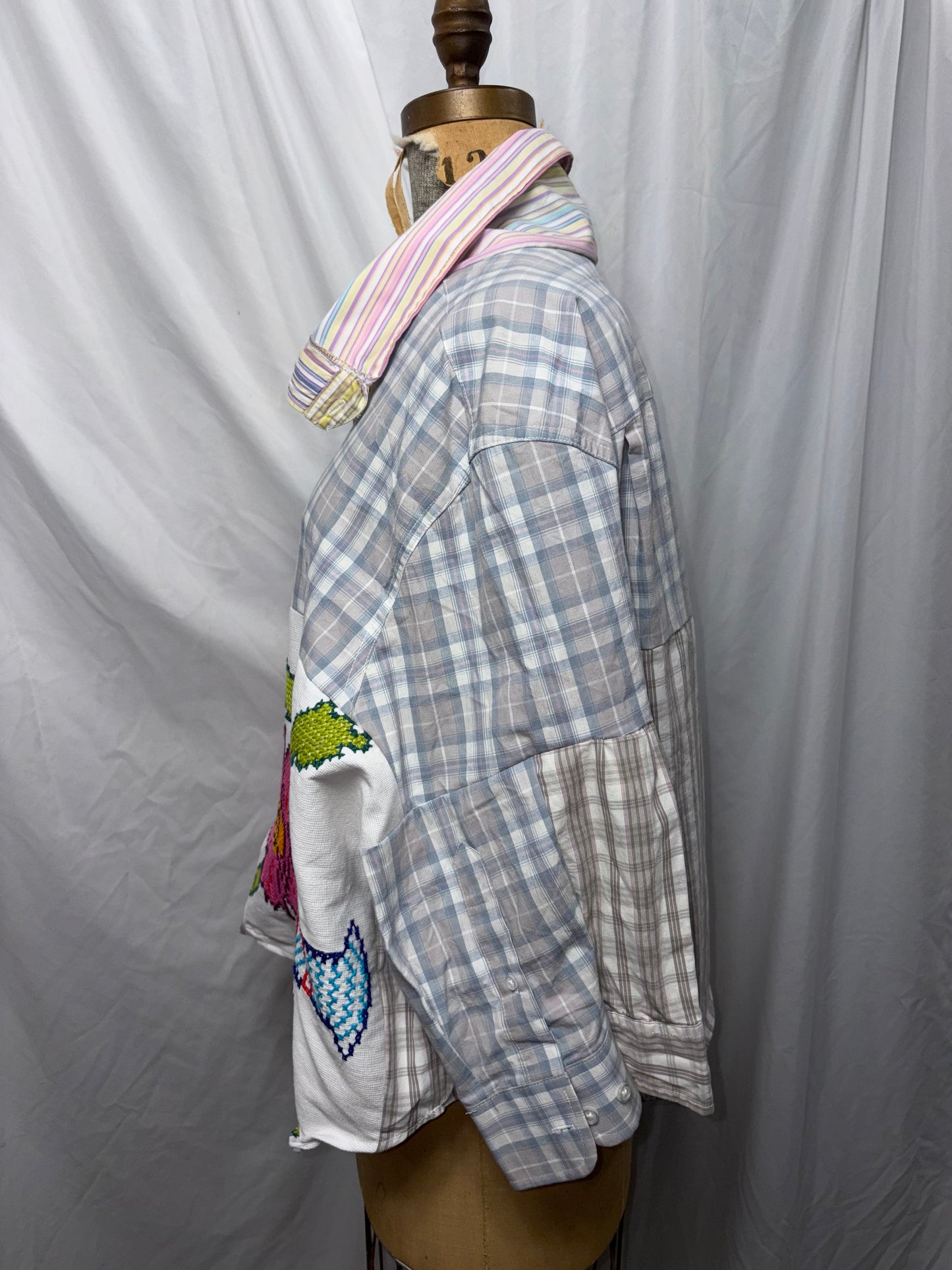 3/4 Hyacinth Pullover, Fits XS to L/XL