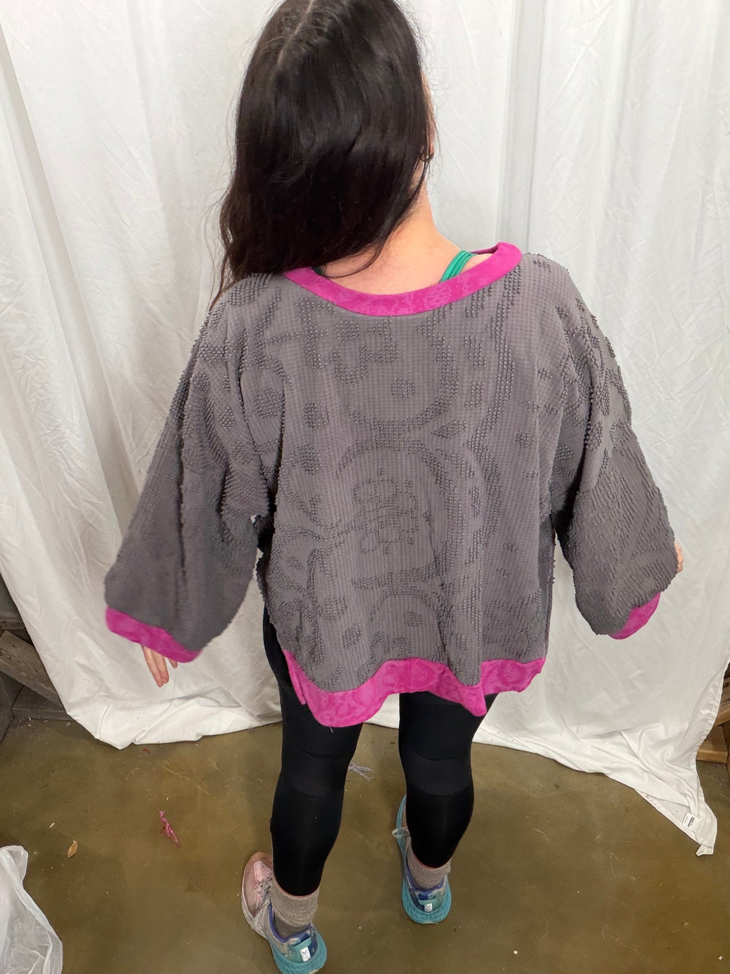 16.  Foxglove Pullover Fits XS to 2X