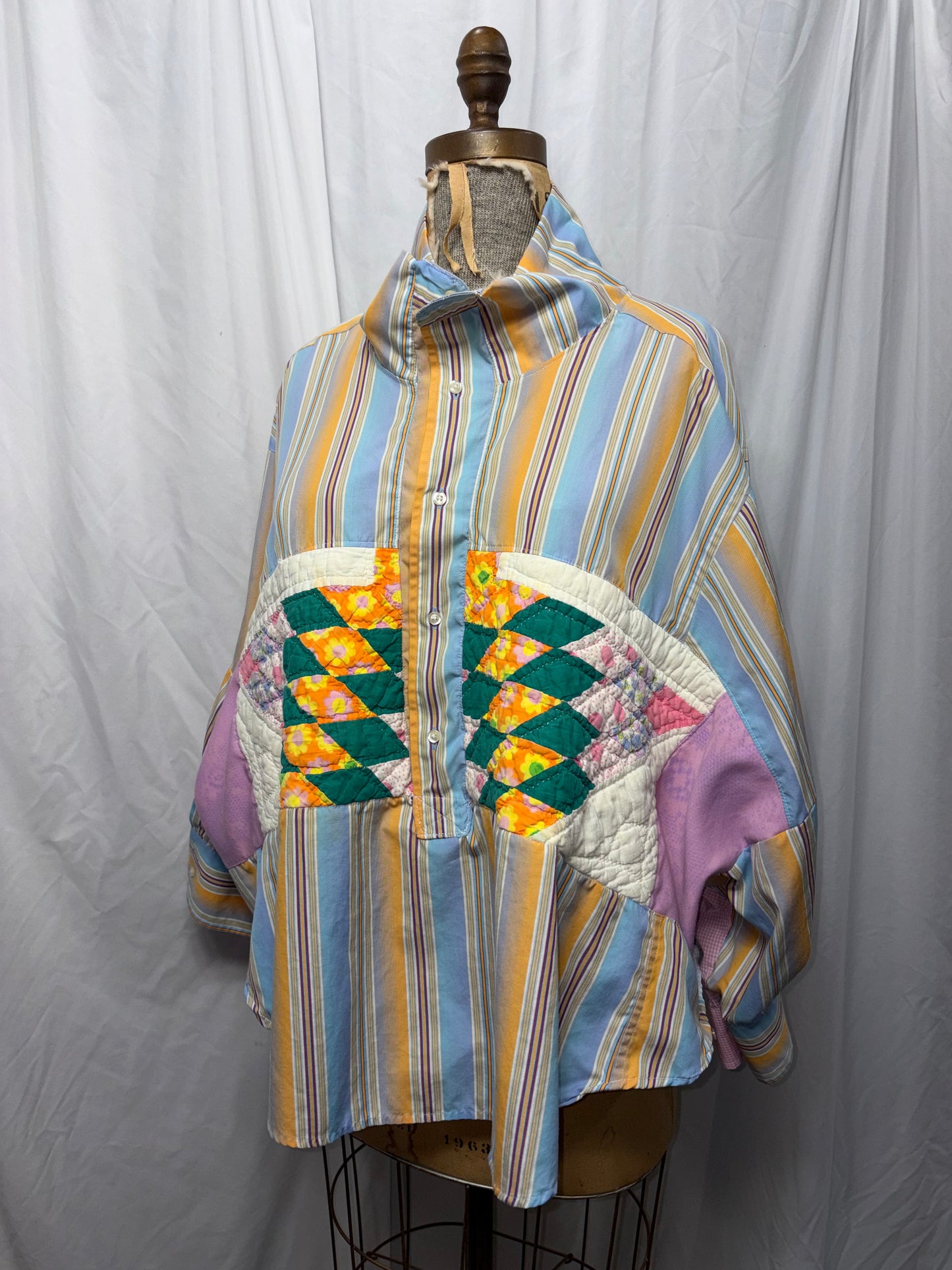 3/4 Hyacinth Pullover, Fits S/M to 4X