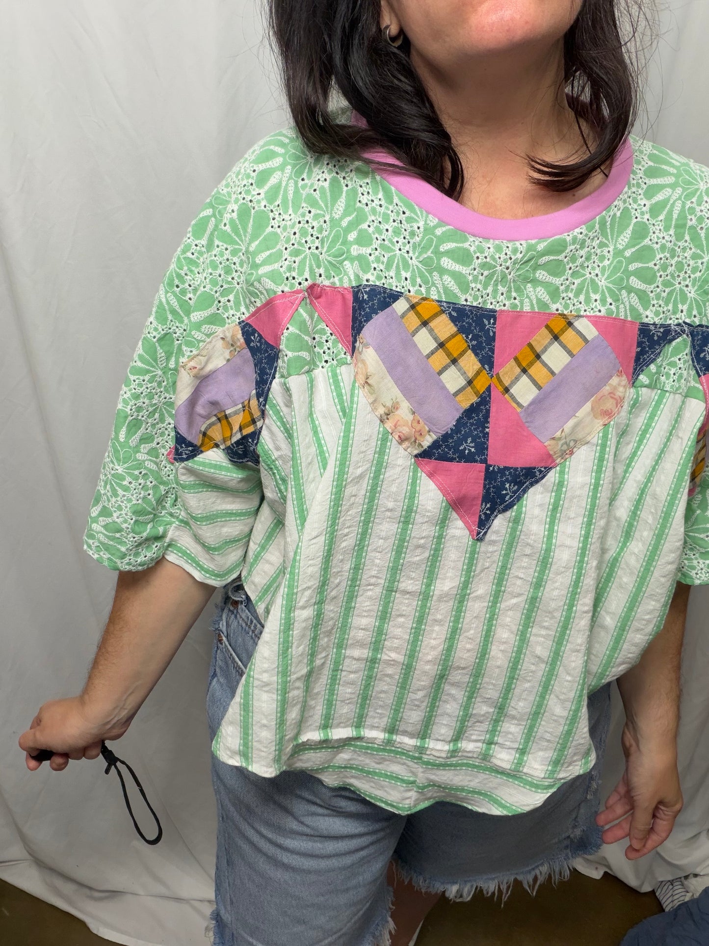Mimosa Blouse, Fits XS to XL