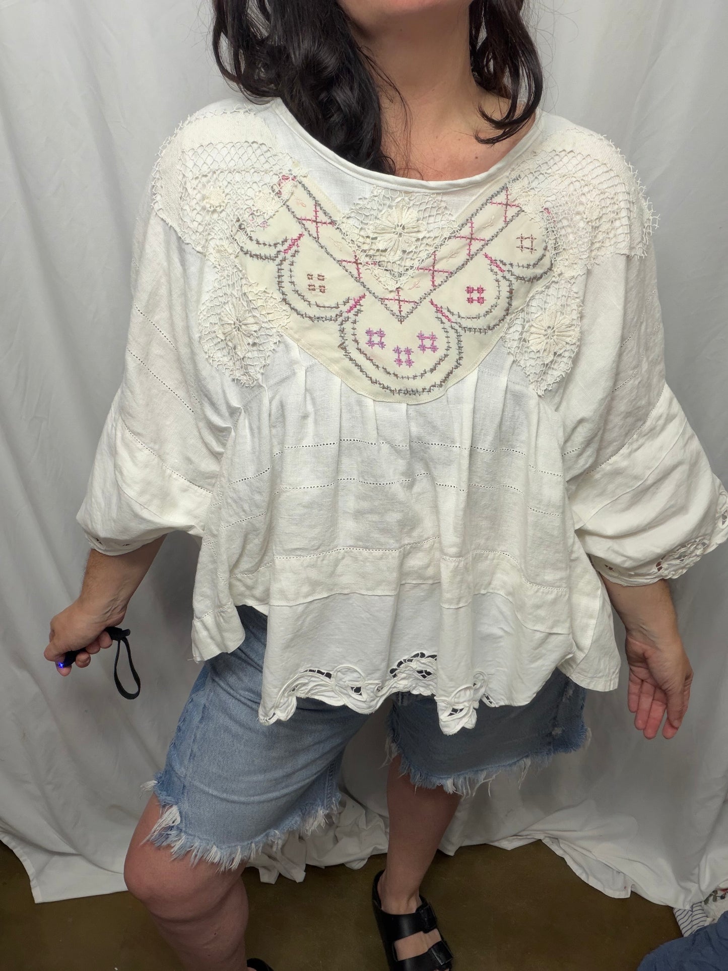 Horizon Lawn Blouse, fits XS to 2X