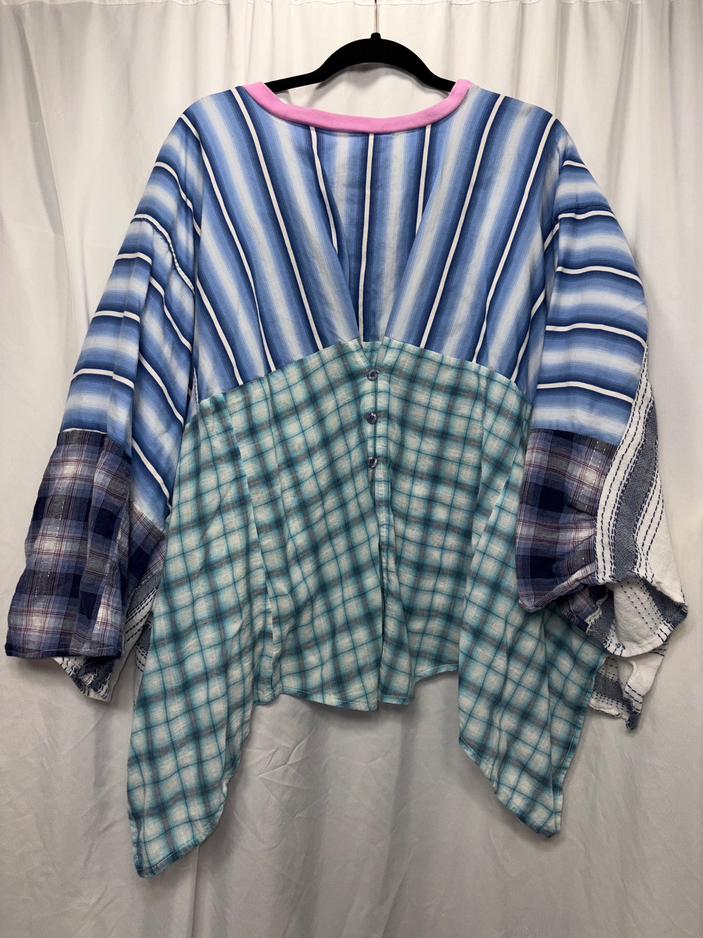 Mimosa Poncho Blouse, Free Size