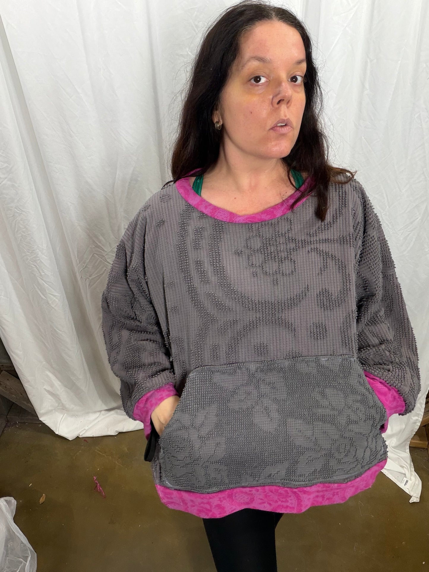 16.  Foxglove Pullover Fits XS to 2X