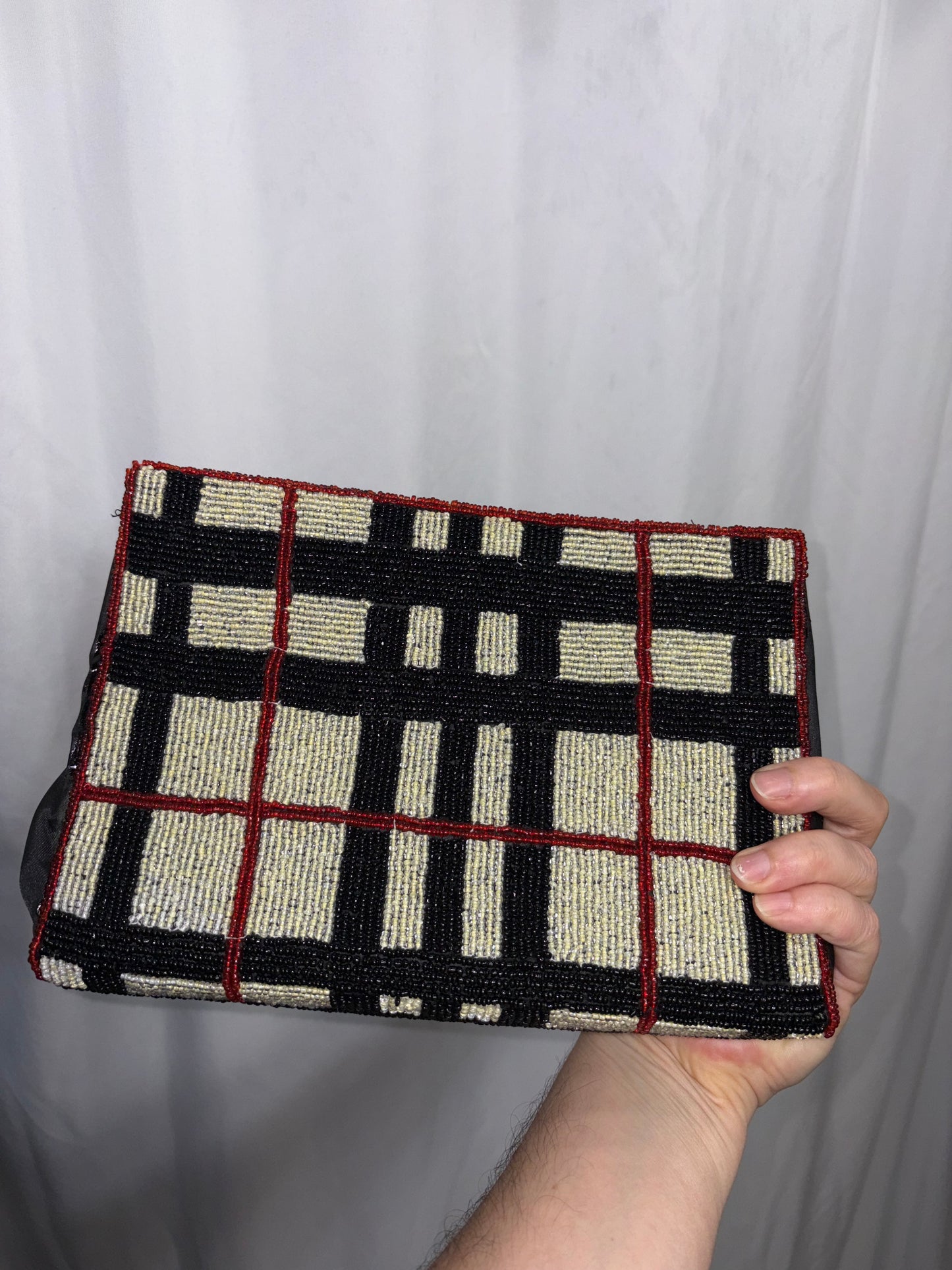 Vintage beaded clutch