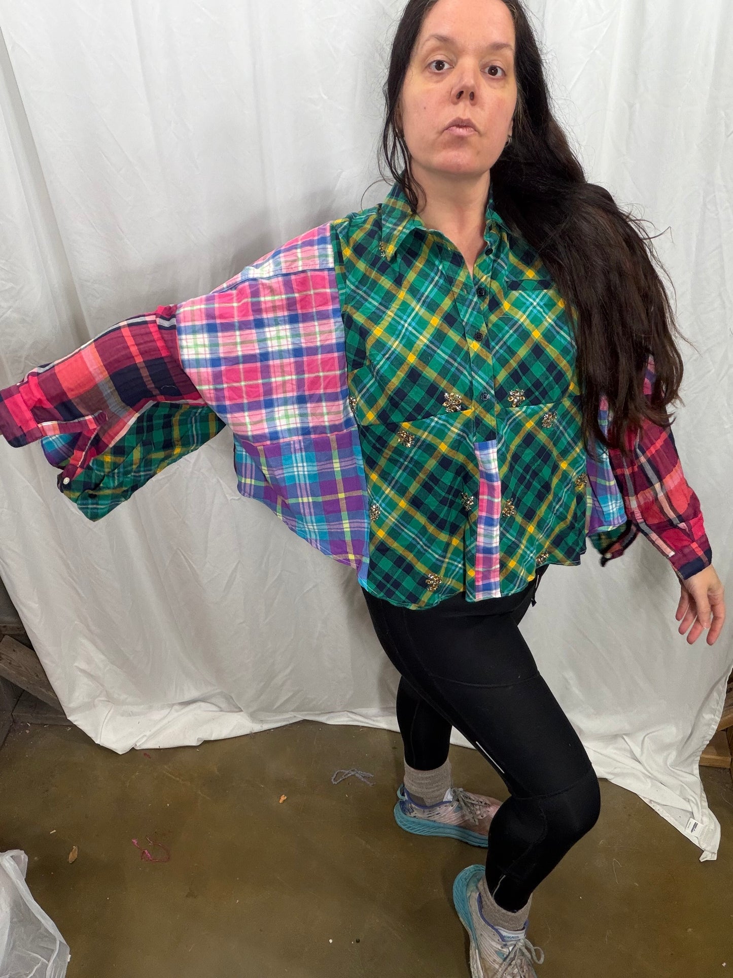 12. Foxglove Blouse Fits XS to 3X