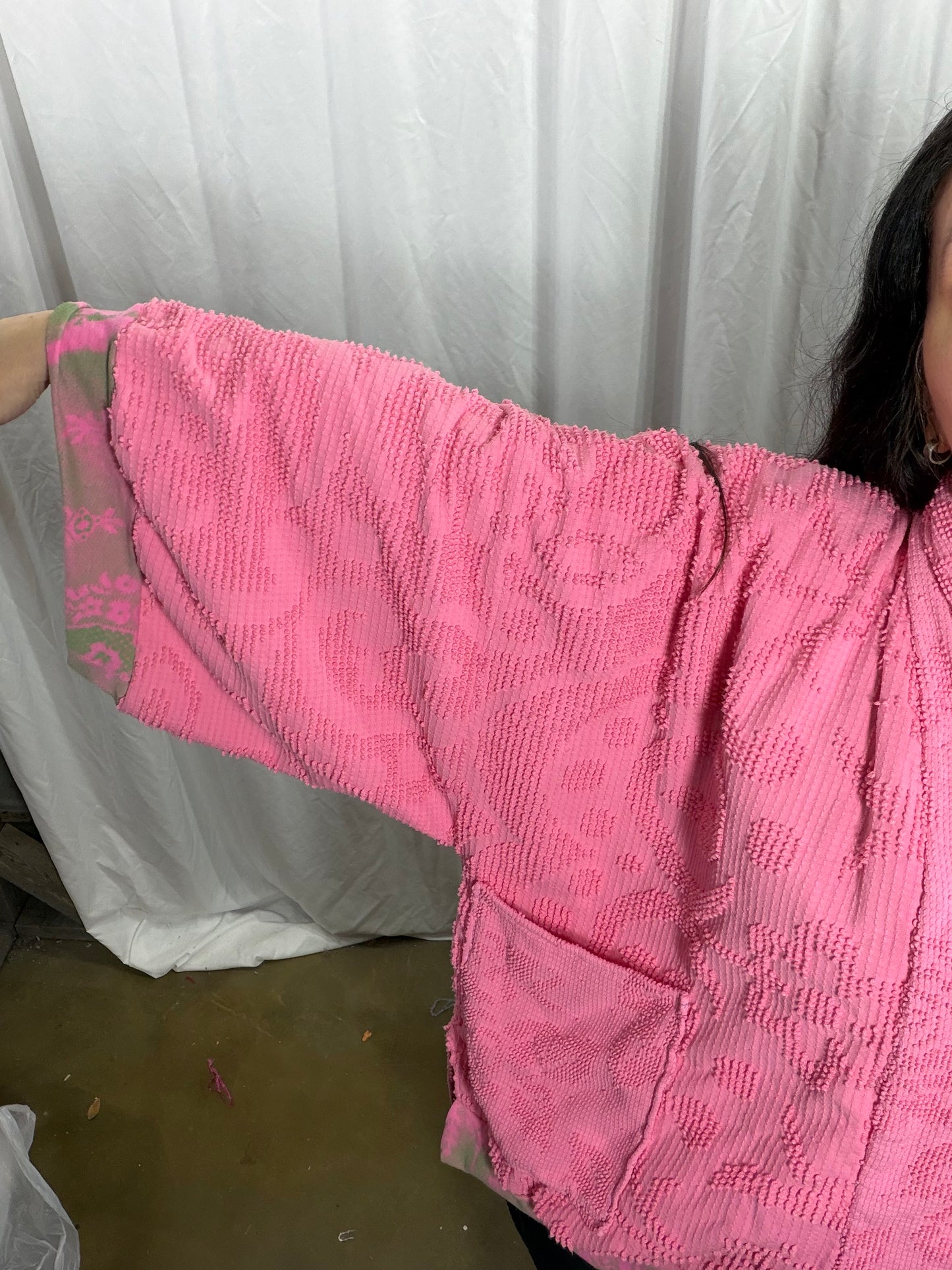 14. Foxglove Kimono Jacket Fits XS to 4X