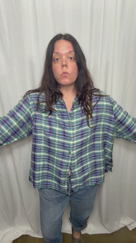 Vintage Silk Shirt/Jacket